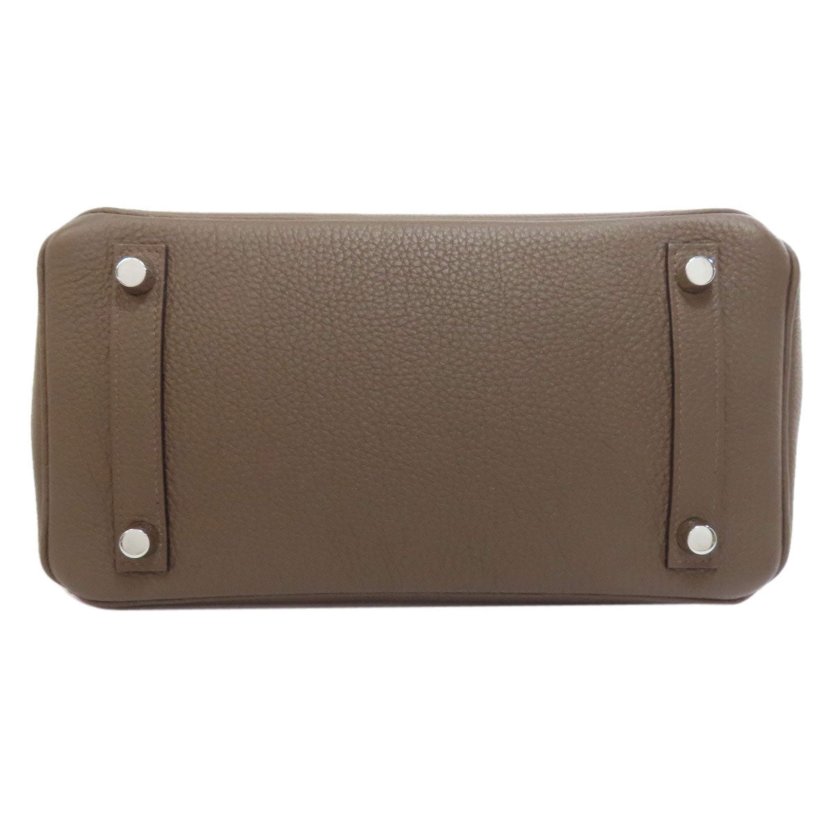 HERMES Birkin 25 SilverHardware Handbag Togo Ladies [Used]