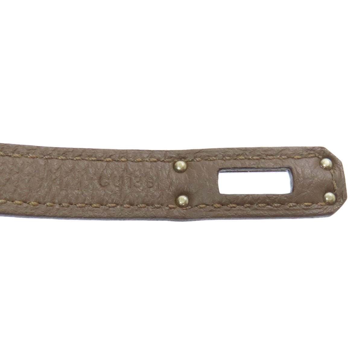 HERMES Birkin 25 SilverHardware Handbag Togo Ladies [Used]