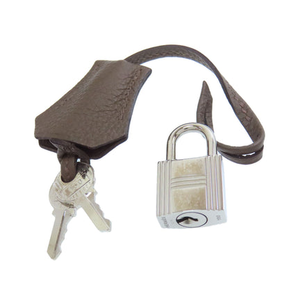 HERMES Birkin 25 SilverHardware Handbag Togo Ladies [Used]