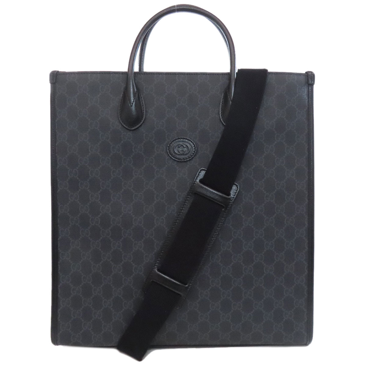 GUCCI 674155 GG Supreme 2WAY Tote Bag PVC Ladies [Used]