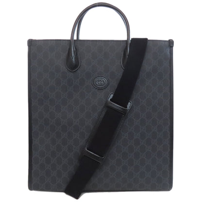GUCCI 674155 GG Supreme 2WAY Tote Bag PVC Ladies [Used]