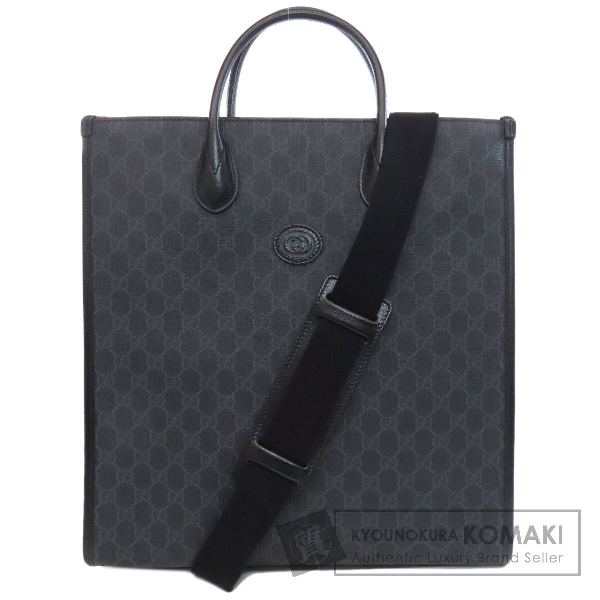 GUCCI 674155 GG Supreme 2WAY Tote Bag PVC Ladies [Used]