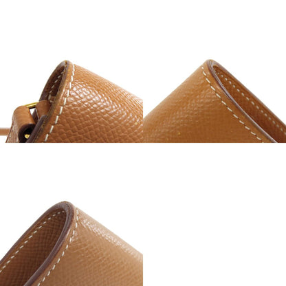 HERMES KellyToGo Gold GoldHardware Long wallet (with coin pocket) Epsom Ladies [Used]