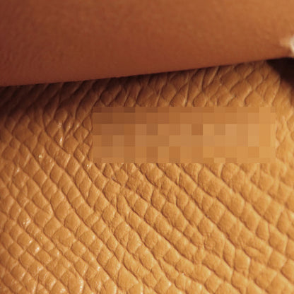 HERMES KellyToGo Gold GoldHardware Long wallet (with coin pocket) Epsom Ladies [Used]