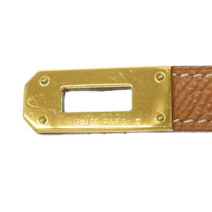 HERMES KellyToGo Gold GoldHardware Long wallet (with coin pocket) Epsom Ladies [Used]