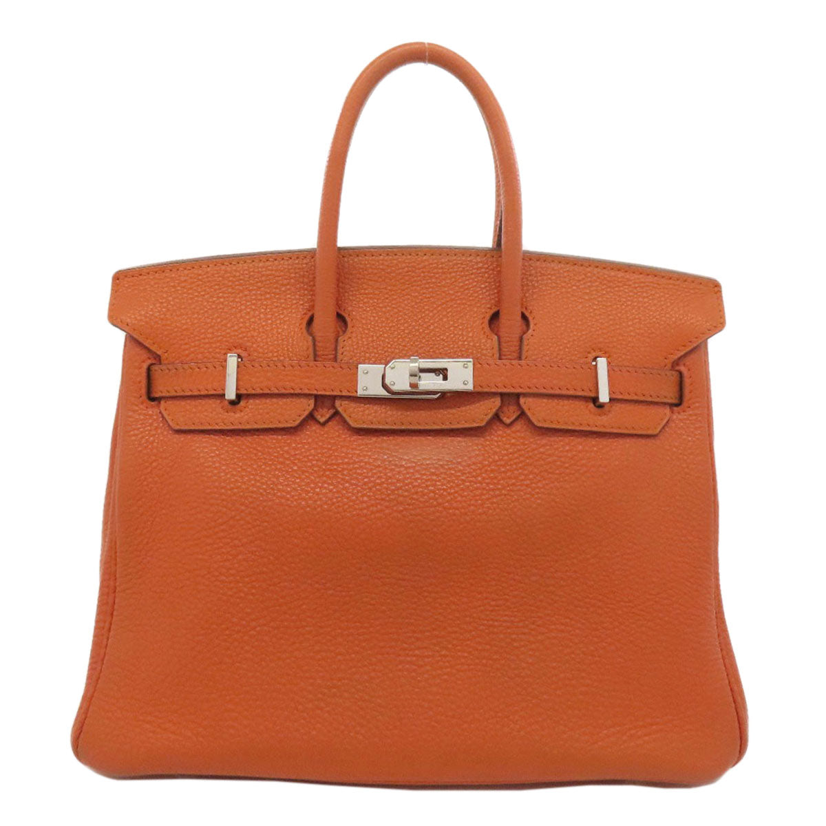 HERMES Birkin 25 SilverHardware Handbag Togo Ladies [Used]
