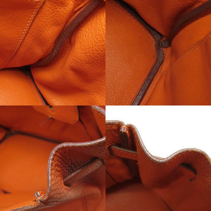 HERMES Birkin 25 SilverHardware Handbag Togo Ladies [Used]