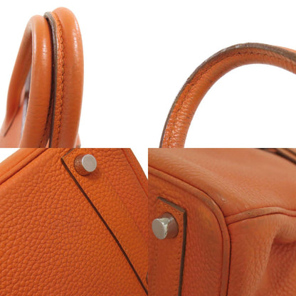 HERMES Birkin 25 SilverHardware Handbag Togo Ladies [Used]