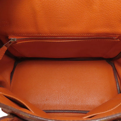 HERMES Birkin 25 SilverHardware Handbag Togo Ladies [Used]