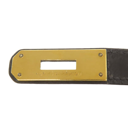 HERMES Kelly 32 Outside Stitching GoldHardware Handbag Box calf Ladies [Used]