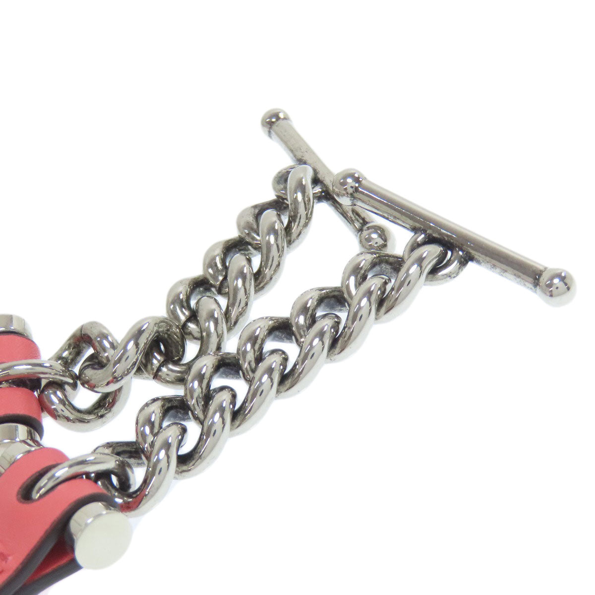 GUCCI 379722 Double G Logo Mini Chain Shoulder 2WAY Shoulder Bag Leather Ladies [Used]