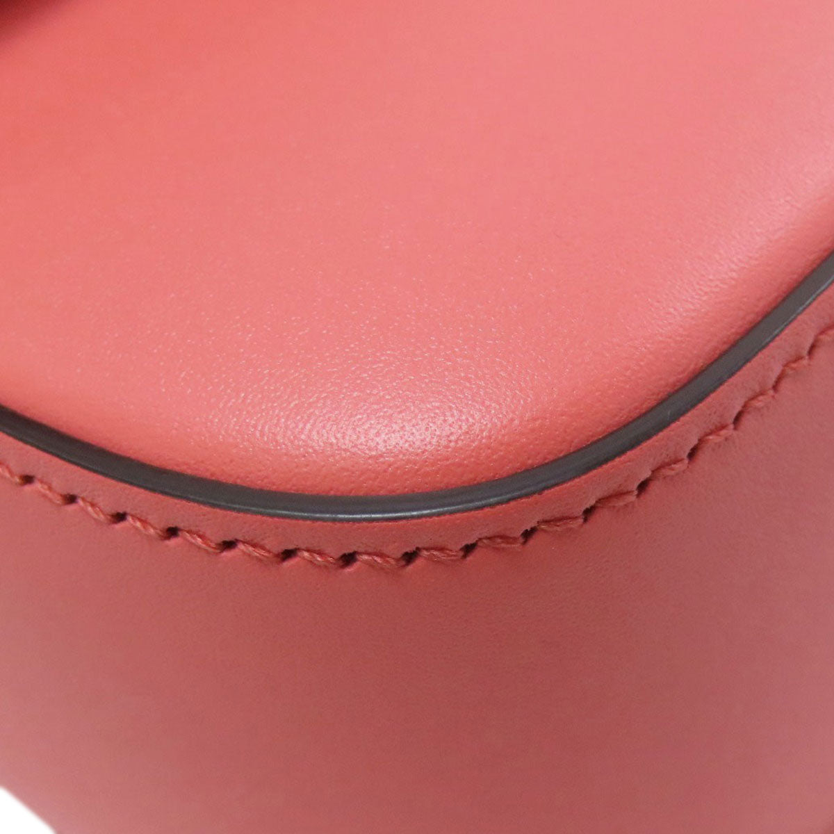 GUCCI 379722 Double G Logo Mini Chain Shoulder 2WAY Shoulder Bag Leather Ladies [Used]