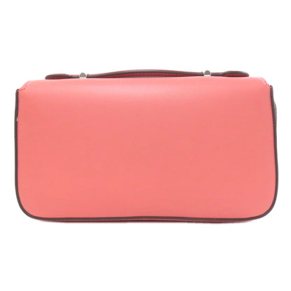 GUCCI 379722 Double G Logo Mini Chain Shoulder 2WAY Shoulder Bag Leather Ladies [Used]