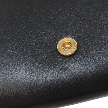 GUCCI 725219 Rondy Medium Chain Wallet with Interlocking G Shoulder Bag Calf Ladies [Used]