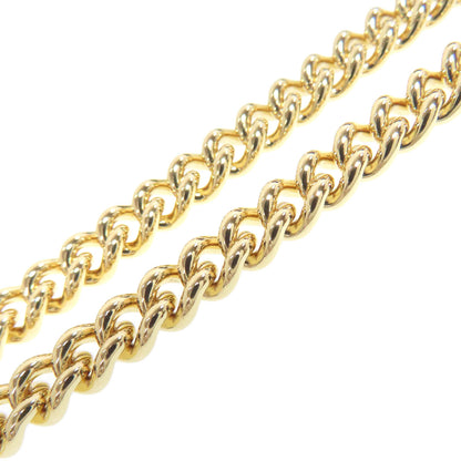 GUCCI 725219 Rondy Medium Chain Wallet with Interlocking G Shoulder Bag Calf Ladies [Used]