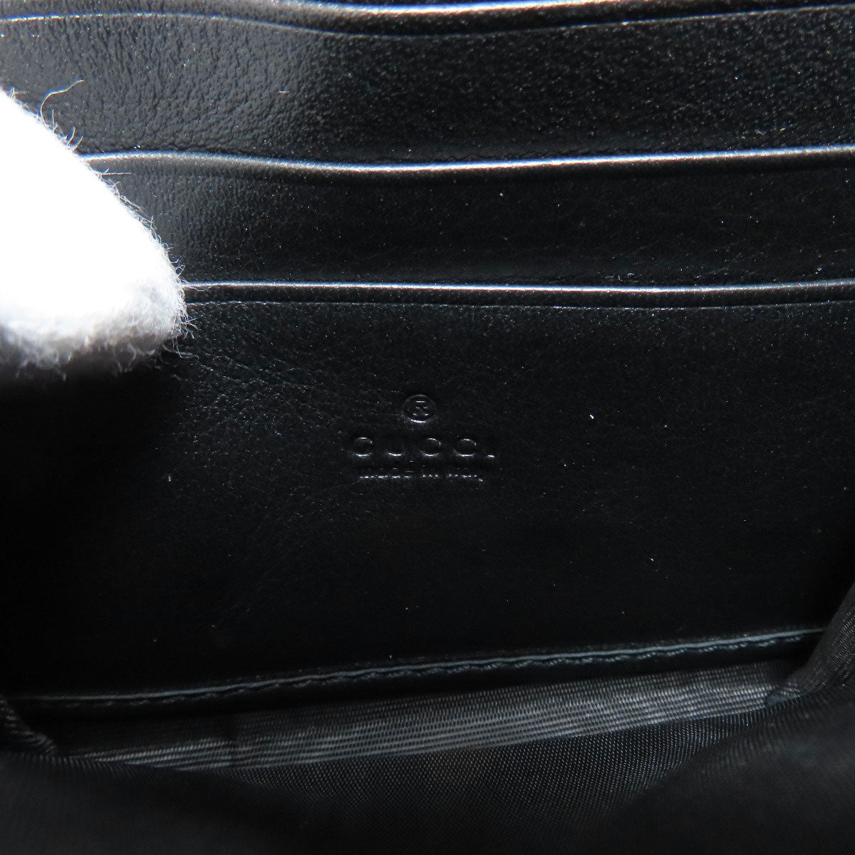 GUCCI 725219 Rondy Medium Chain Wallet with Interlocking G Shoulder Bag Calf Ladies [Used]