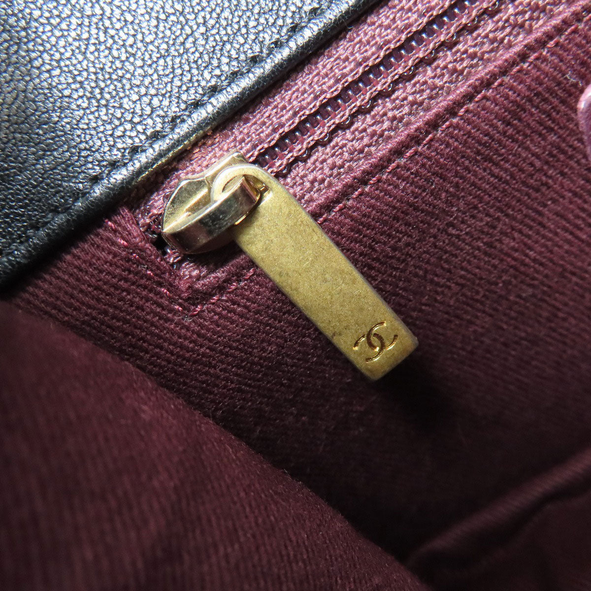 CHANEL COCO Mark ChainShoulder GoldHardware Shoulder Bag Calf Ladies [Used]