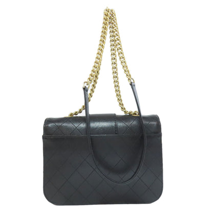 CHANEL COCO Mark ChainShoulder GoldHardware Shoulder Bag Calf Ladies [Used]