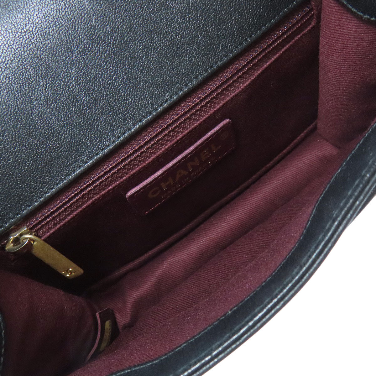 CHANEL COCO Mark ChainShoulder GoldHardware Shoulder Bag Calf Ladies [Used]