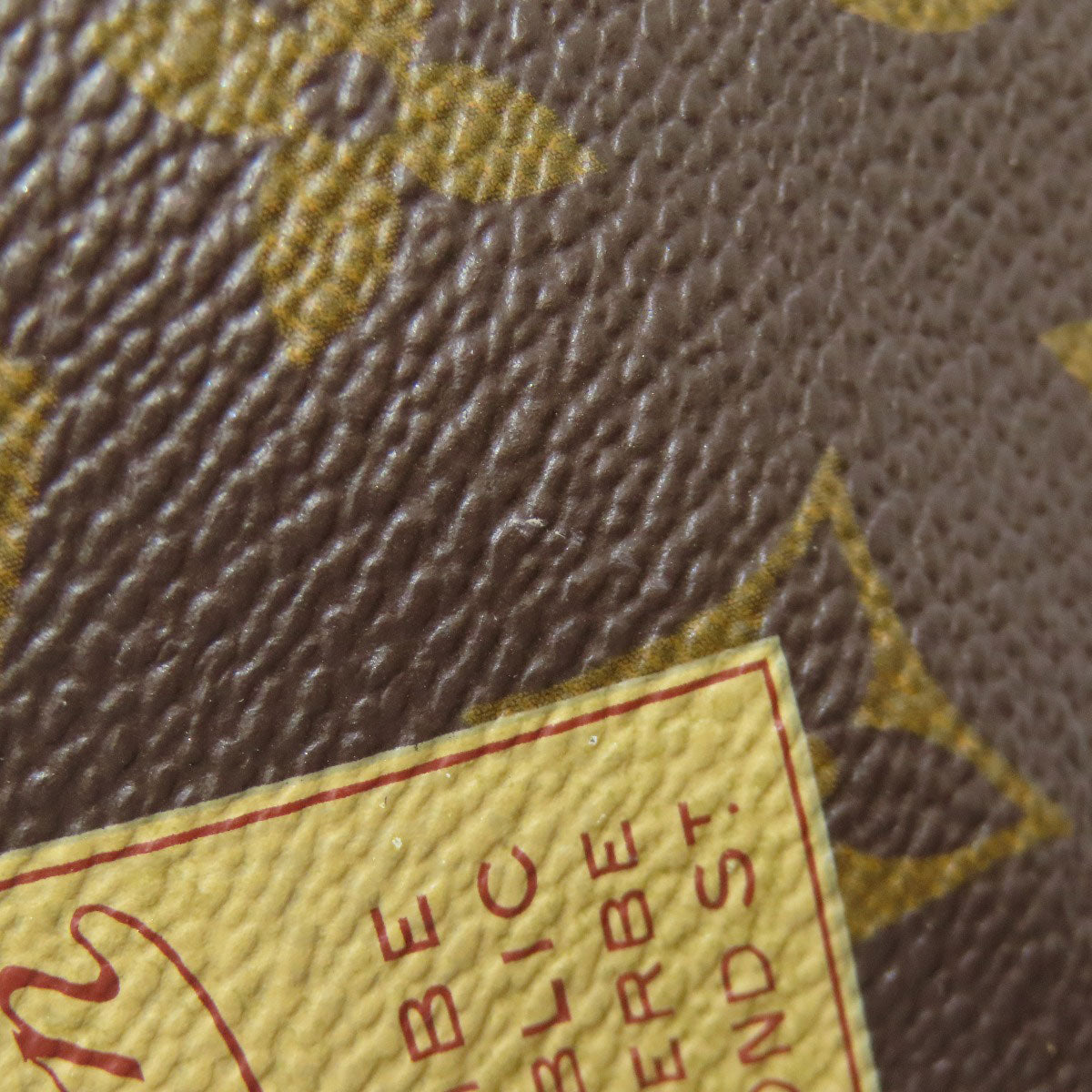 LOUIS VUITTON M63798 Mini Pochette Accessoires Label Collection Accessory pouch Monogram canvas Ladies [Used]