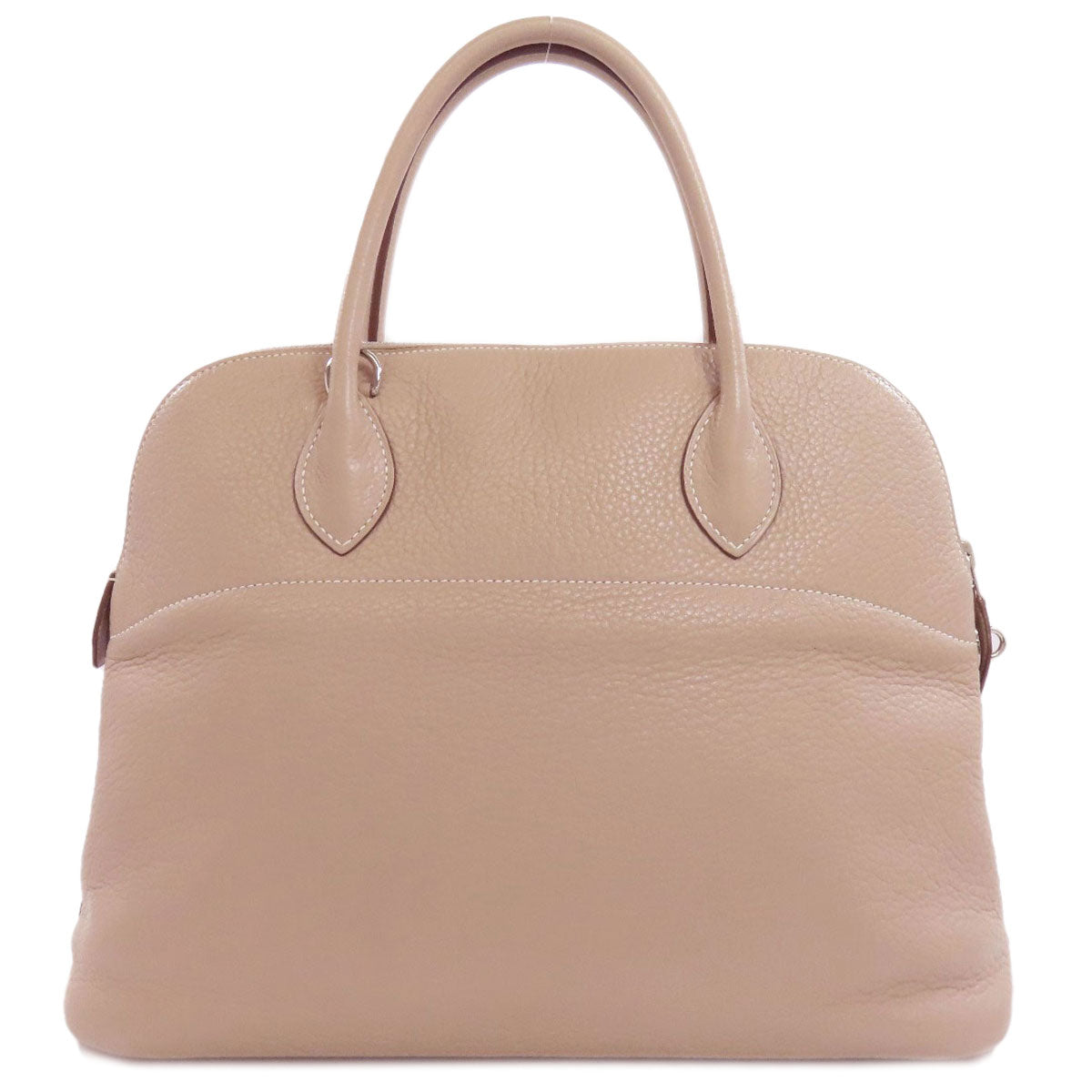 HERMES Bolide35 Argile SilverHardware Handbag Taurillon Clemence Ladies [Used]