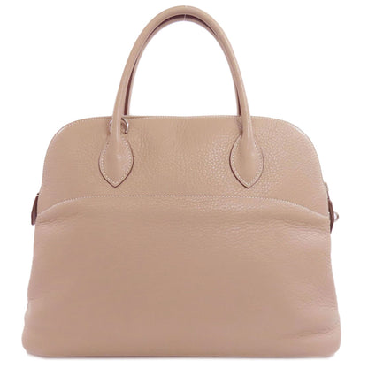 HERMES Bolide35 Argile SilverHardware Handbag Taurillon Clemence Ladies [Used]