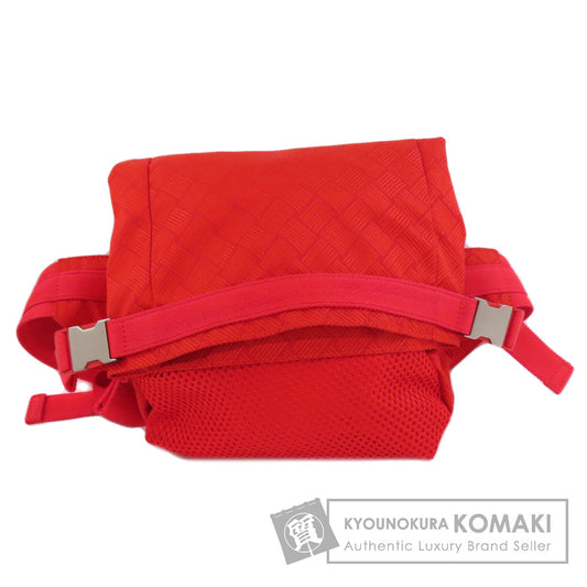 BOTTEGA VENETA Intrecciatopattern body bag Nylon Ladies [Used]