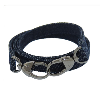 CHRISTIAN DIOR Lady Dior Cannage Tote 2WAY Handbag Denim Ladies [Used]