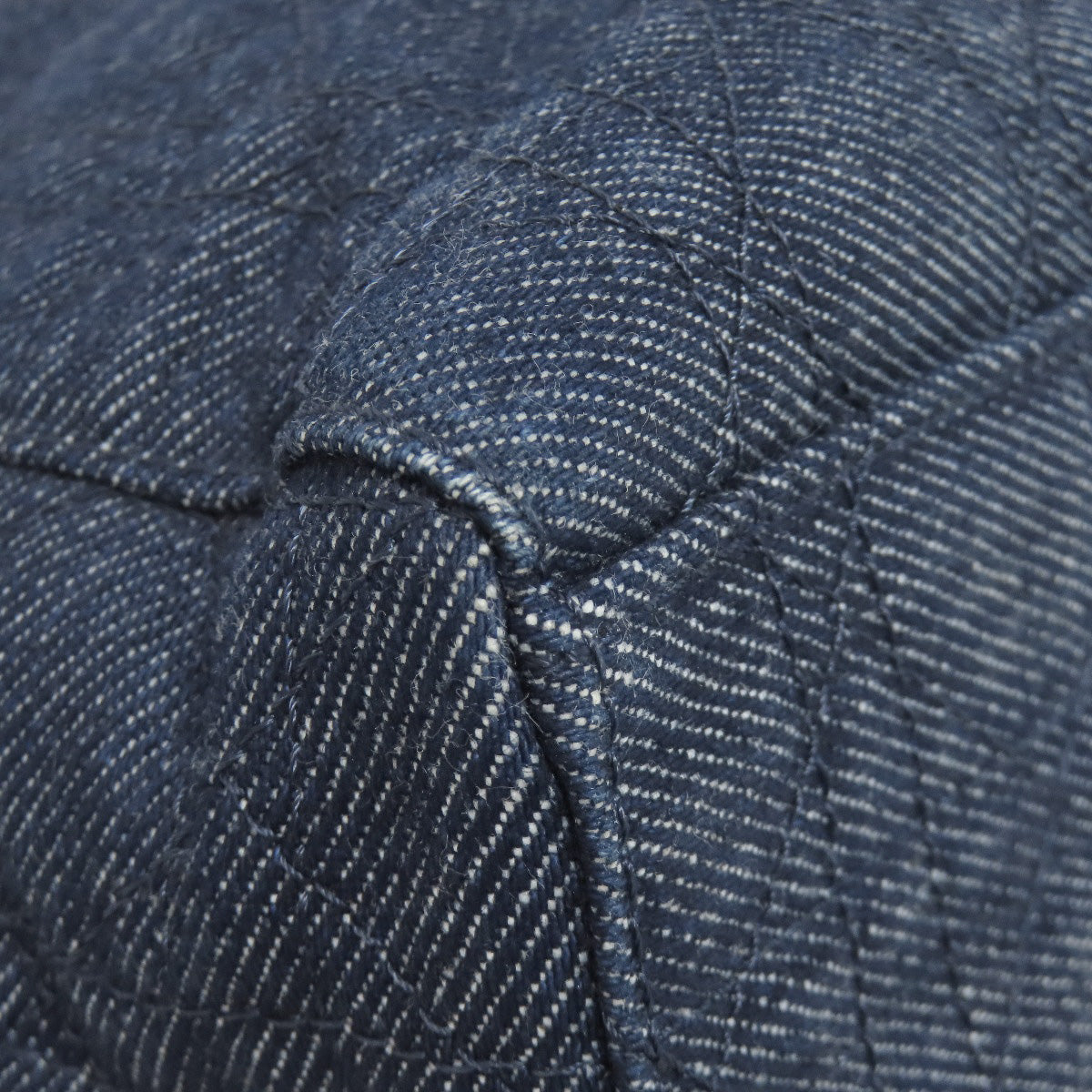 CHRISTIAN DIOR Lady Dior Cannage Tote 2WAY Handbag Denim Ladies [Used]