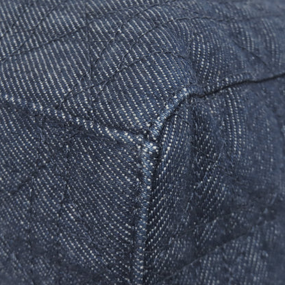 CHRISTIAN DIOR Lady Dior Cannage Tote 2WAY Handbag Denim Ladies [Used]