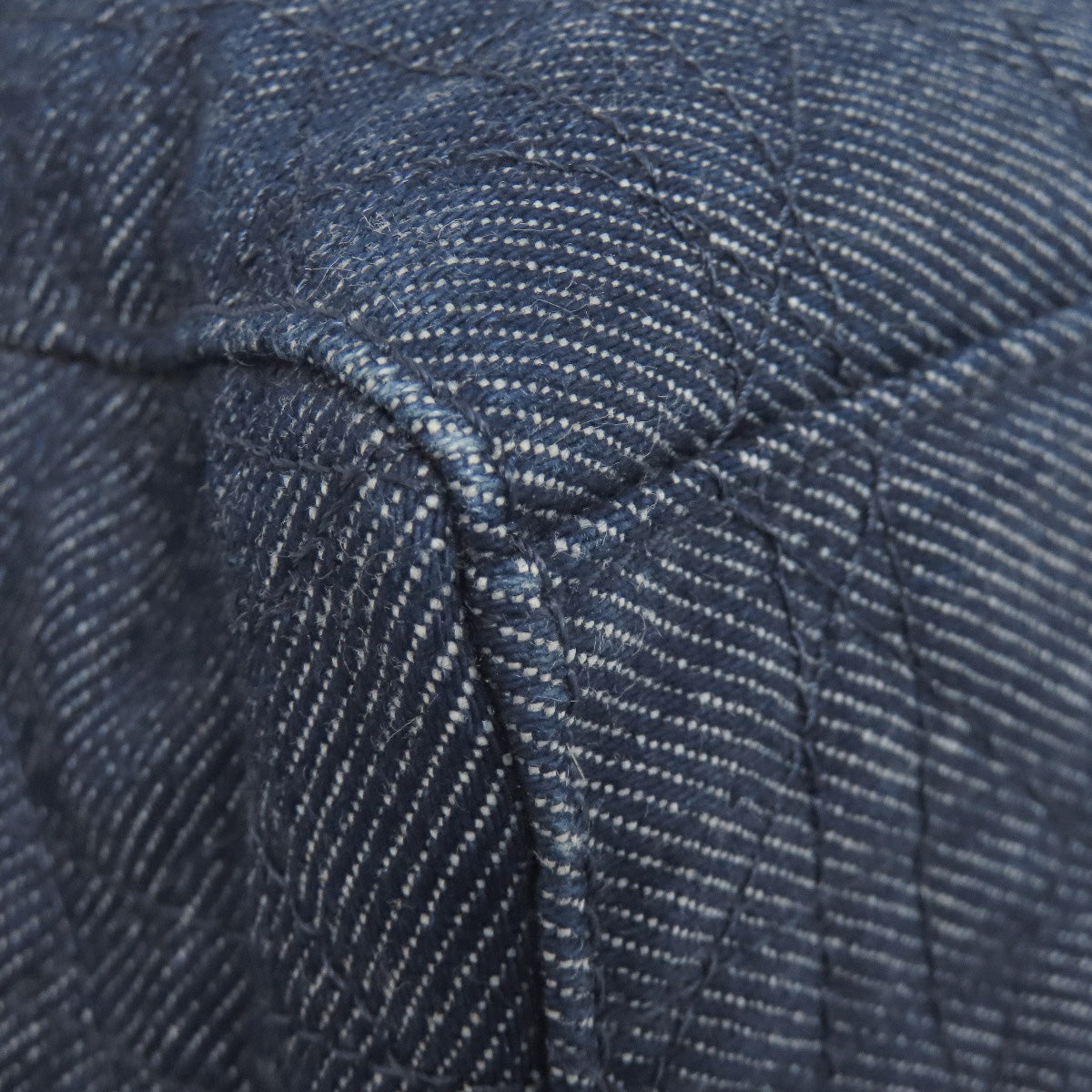 CHRISTIAN DIOR Lady Dior Cannage Tote 2WAY Handbag Denim Ladies [Used]