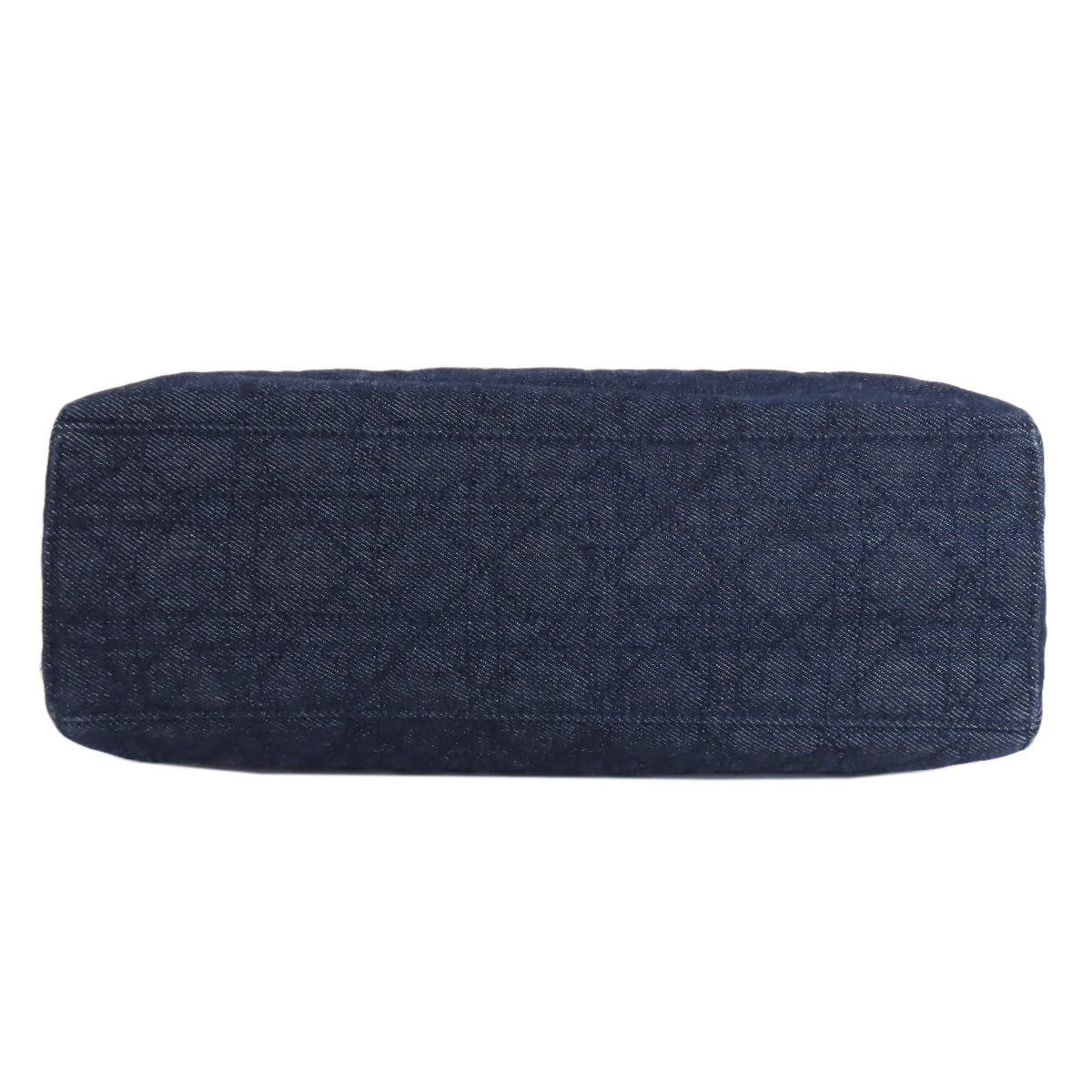 CHRISTIAN DIOR Lady Dior Cannage Tote 2WAY Handbag Denim Ladies [Used]