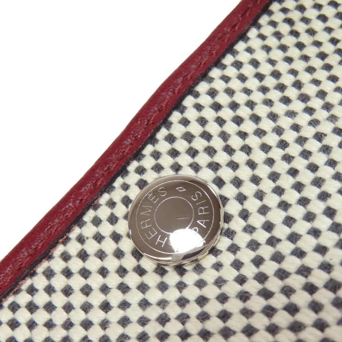 HERMES Garden party TPM Handbag Canvas Ladies [Used]