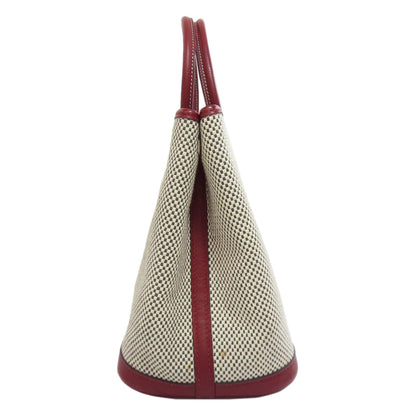 HERMES Garden party TPM Handbag Canvas Ladies [Used]