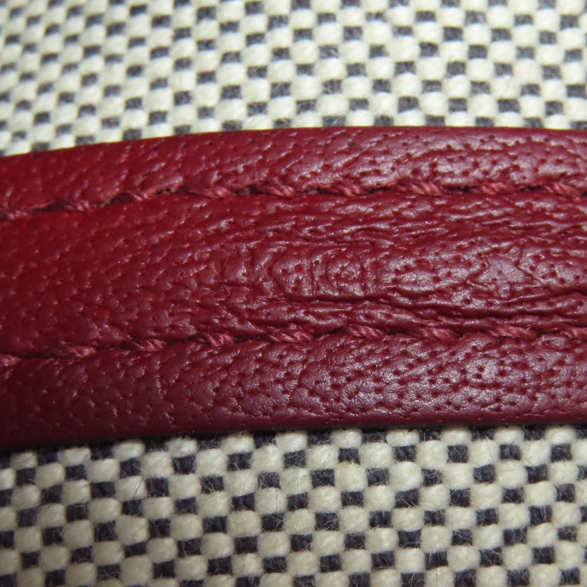 HERMES Garden party TPM Handbag Canvas Ladies [Used]