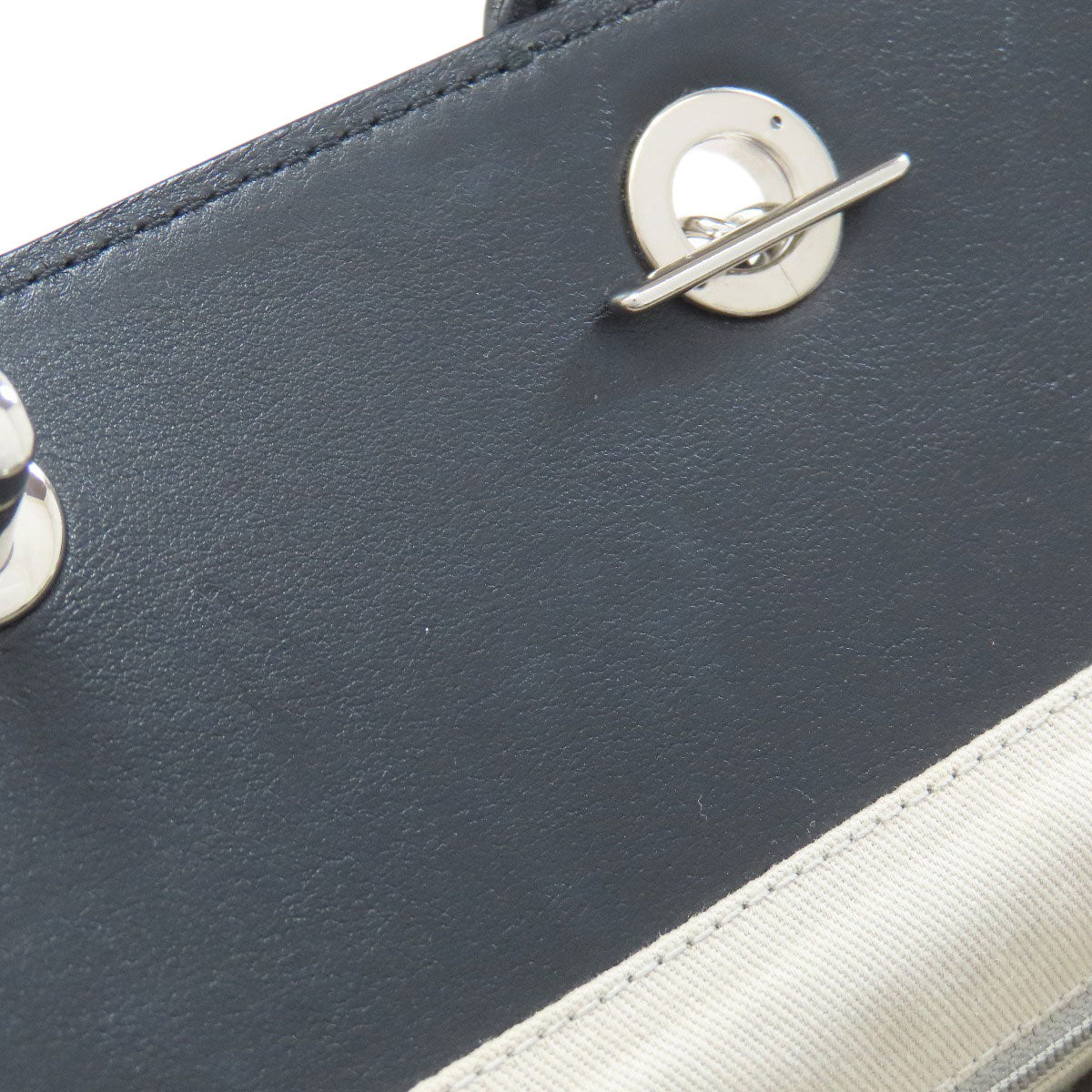 CHANEL Matelasse 2WAY SilverHardware Tote Bag Leather Ladies [Used]