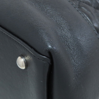 CHANEL Matelasse 2WAY SilverHardware Tote Bag Leather Ladies [Used]