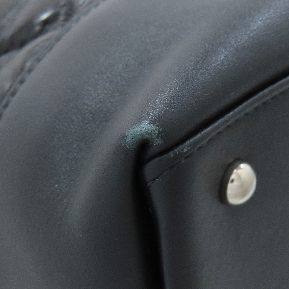 CHANEL Matelasse 2WAY SilverHardware Tote Bag Leather Ladies [Used]