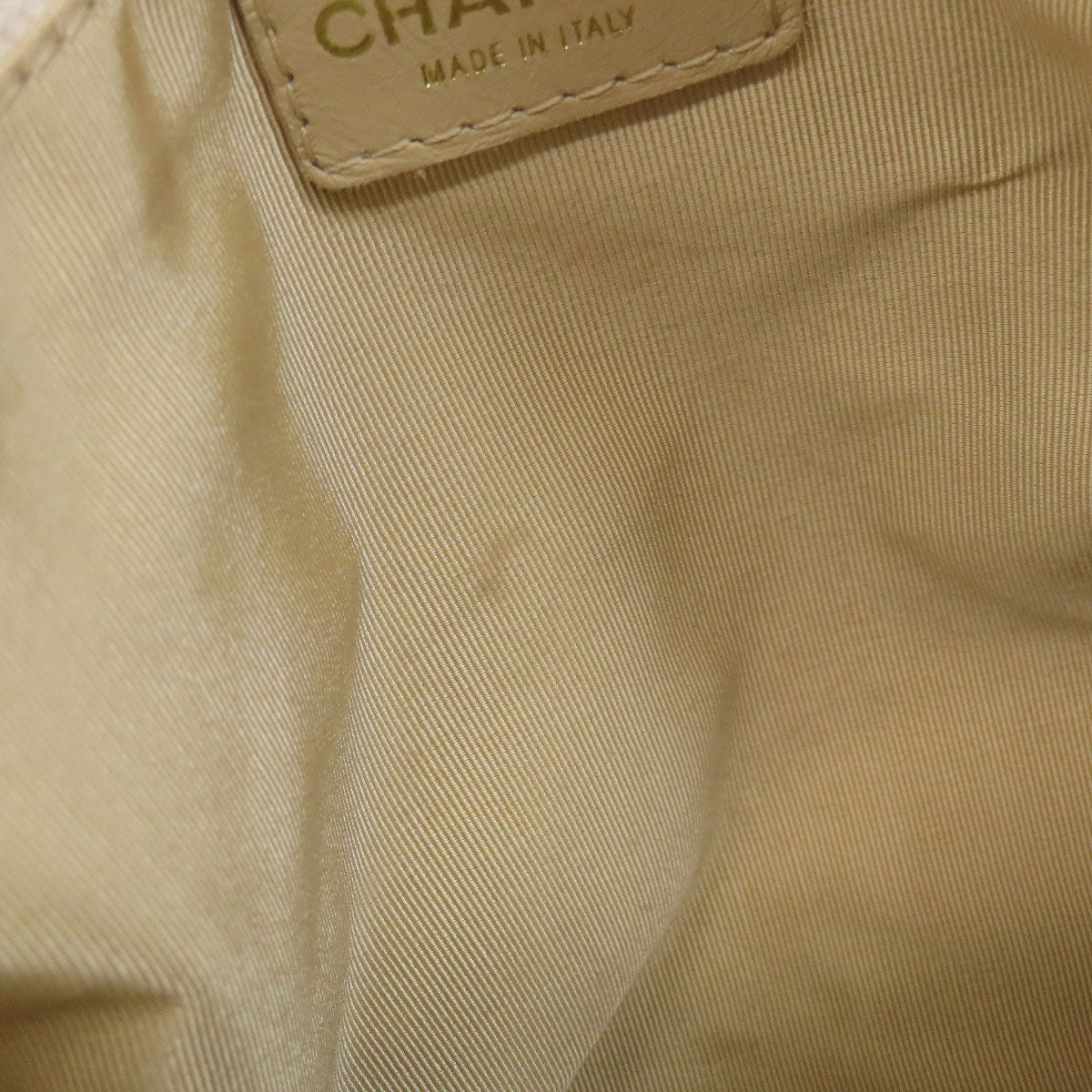 CHANEL Matelasse Chain Bag COCO Mark GoldHardware Tote Bag Grained Calfskin Skin Ladies [Used]