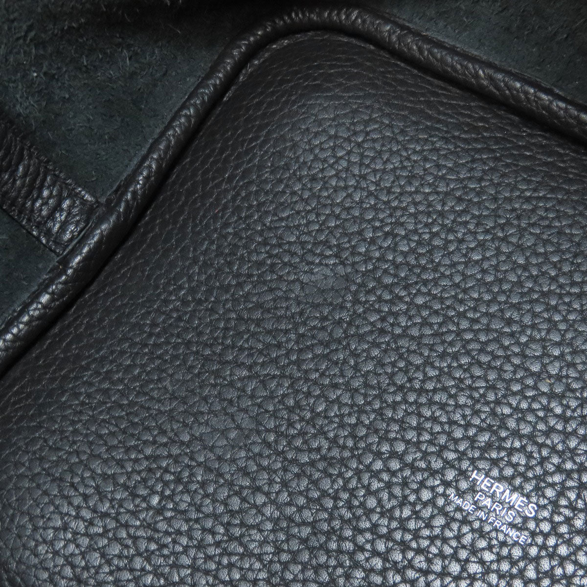 HERMES Picotin Lock MM SilverHardware Handbag Togo Ladies [Used]