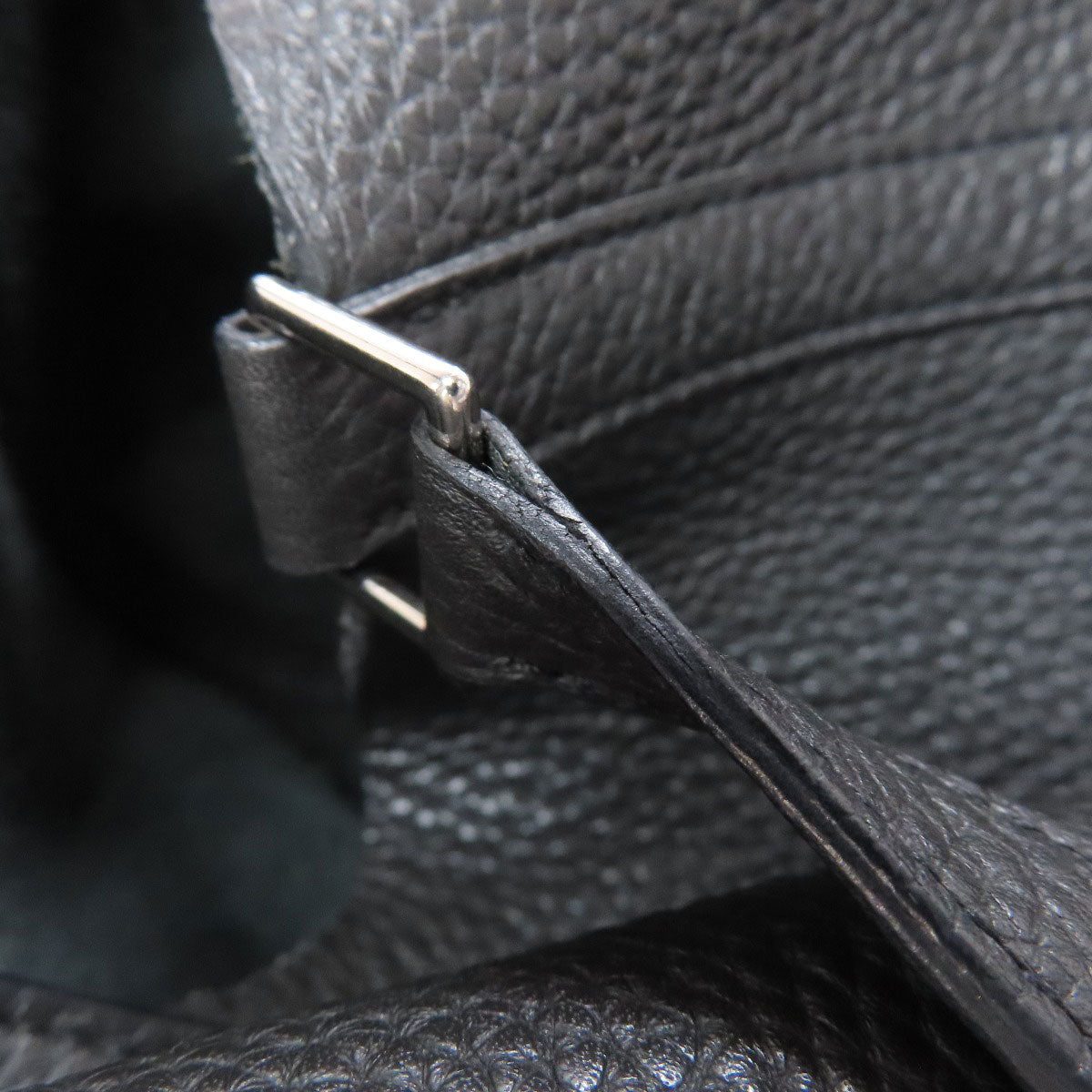 HERMES Picotin Lock MM SilverHardware Handbag Togo Ladies [Used]