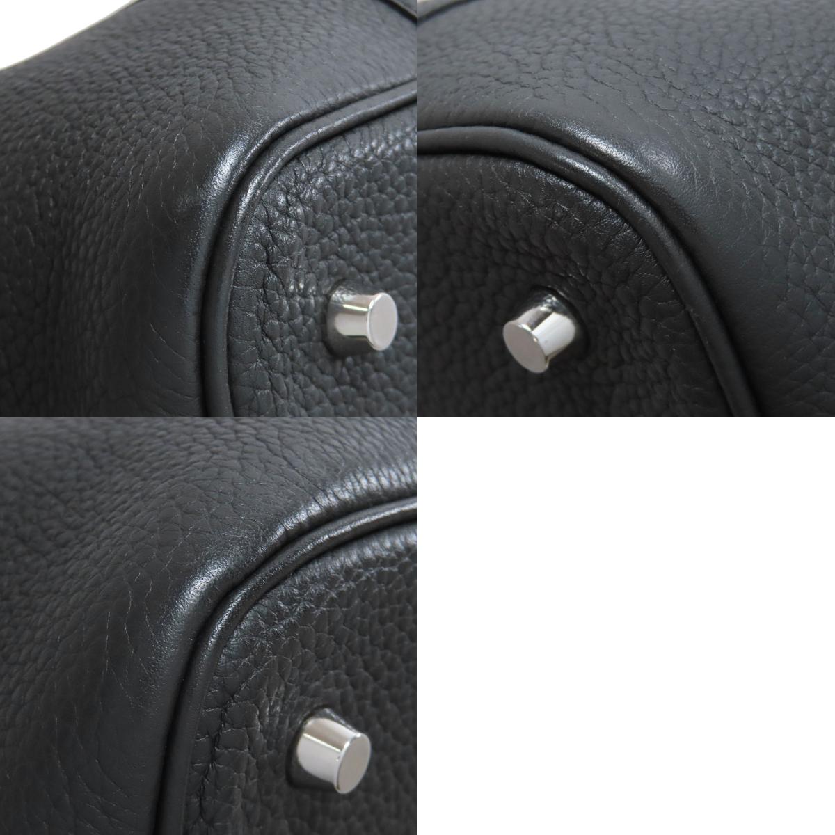 HERMES Picotin Lock MM SilverHardware Handbag Togo Ladies [Used]