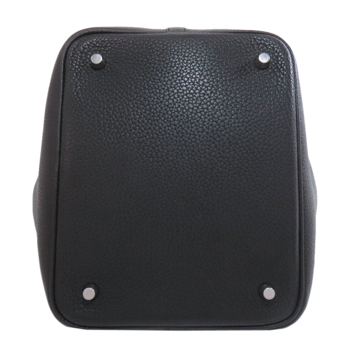 HERMES Picotin Lock MM SilverHardware Handbag Togo Ladies [Used]