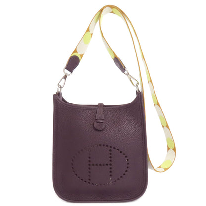 HERMES EvelyneTPM SilverHardware Shoulder Bag Taurillon Clemence Ladies [Used]
