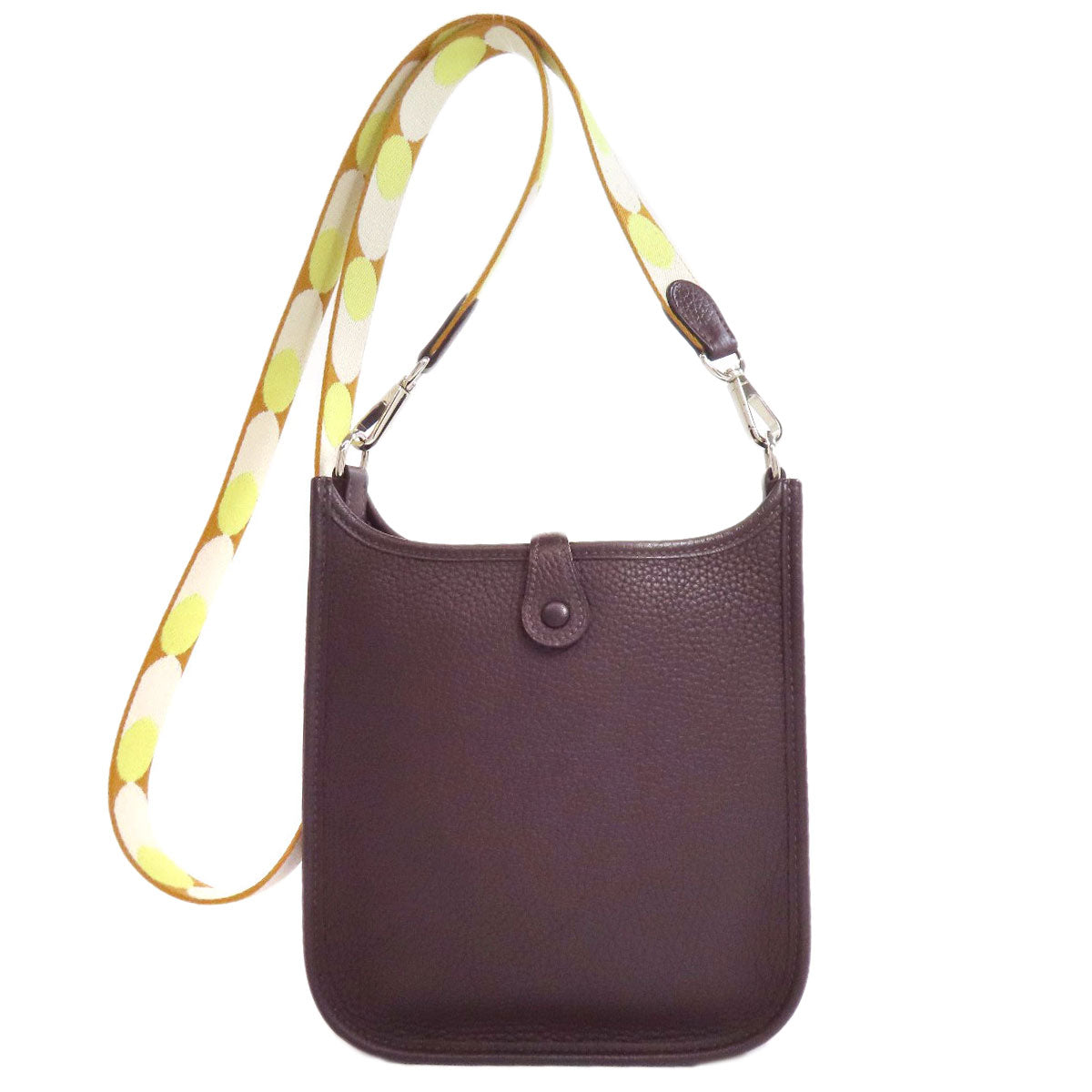 HERMES EvelyneTPM SilverHardware Shoulder Bag Taurillon Clemence Ladies [Used]