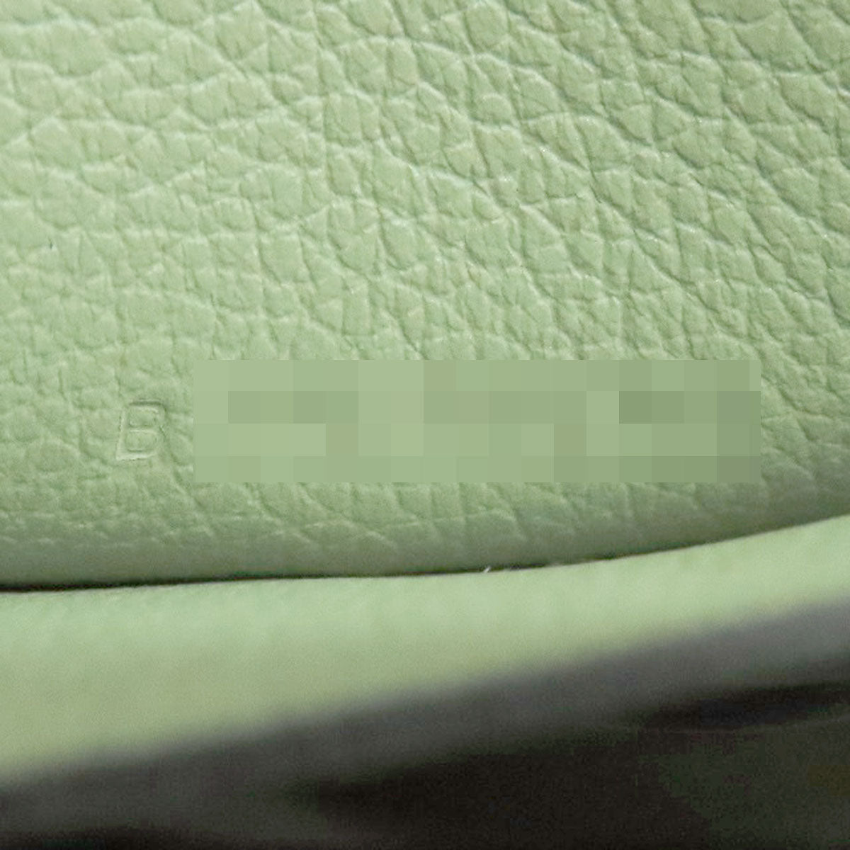 HERMES Constance Long To Go Vert Cricket SilverHardware Long wallet (with coin pocket) Evercolor Ladies [Used]