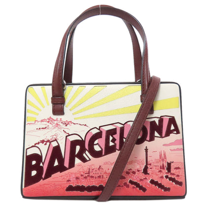 LOEWE Postal City 2WAY Handbag Calf Ladies [Used]