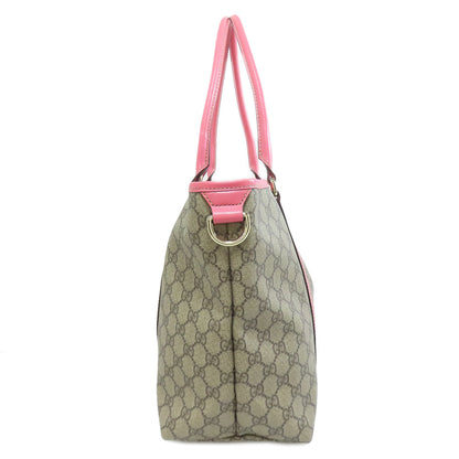 GUCCI 197953 GG Supreme Tote Bag PVC CalfLadies [Used]