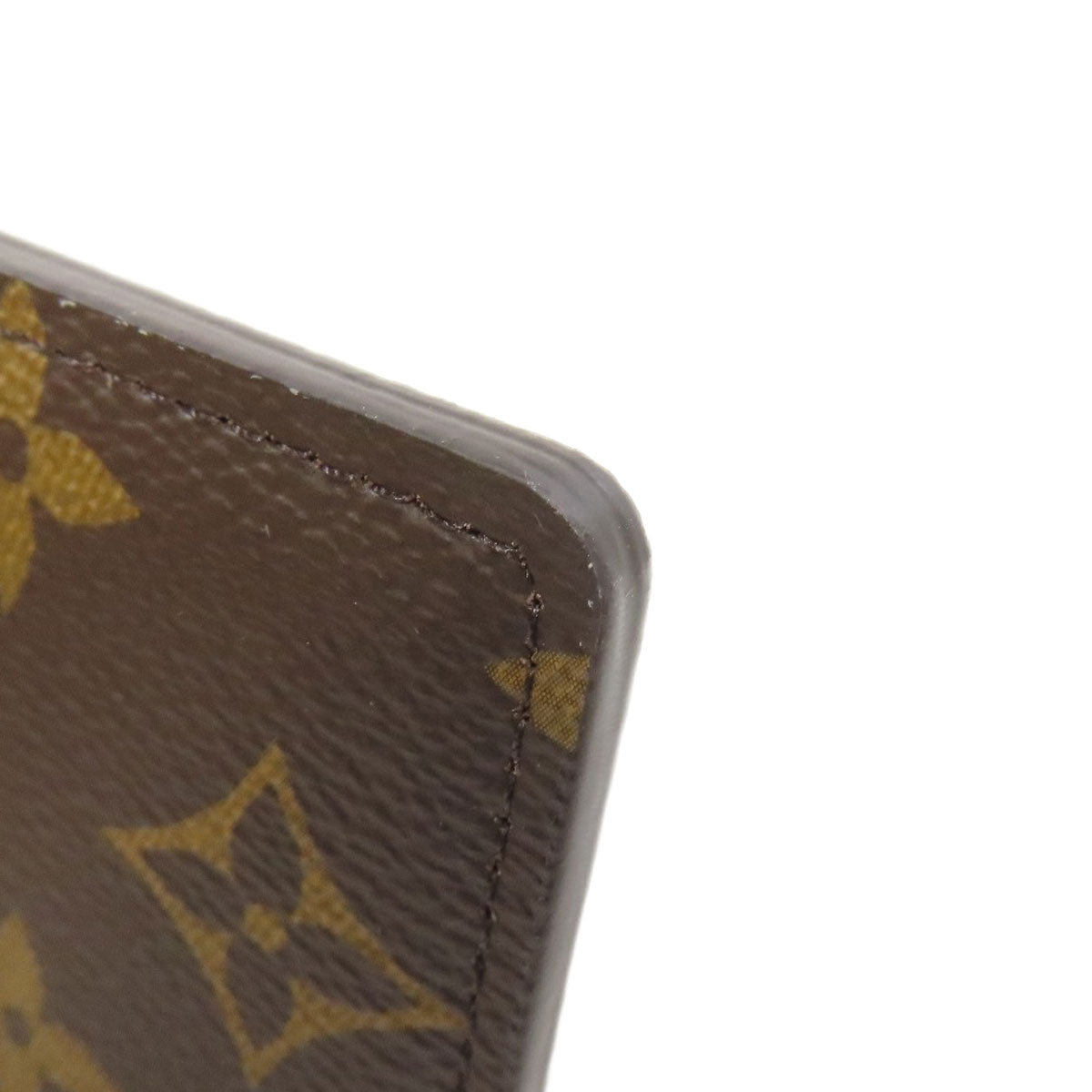 LOUIS VUITTON M61733 Porte Cartes・Simple Card Case Monogram canvas Ladies [Used]
