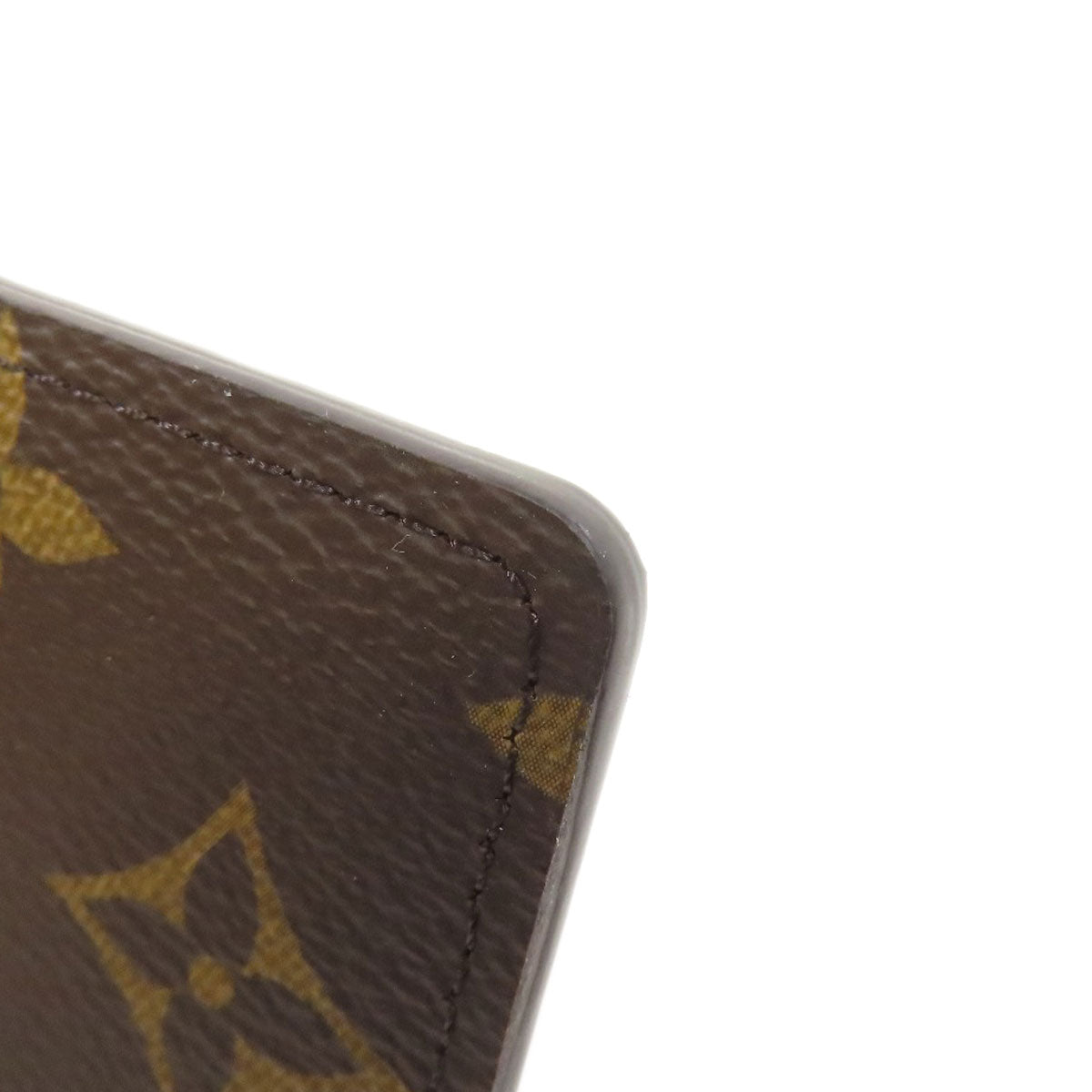 LOUIS VUITTON M61733 Porte Cartes・Simple Card Case Monogram canvas Ladies [Used]